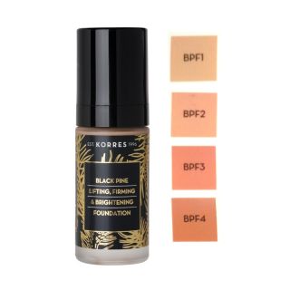 Korres Μαύρη Πεύκη Make Up Lifting, Firming & Brightening Fountation 30ml