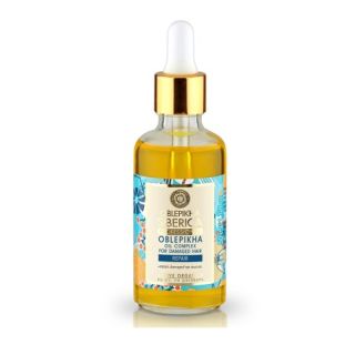 Natura Siberica Οblepikha oil complex for Damaged Hair 50ml Λαδάκι με βάση το Ιπποφαές για Ταλαιπωρημένα Μαλλιά