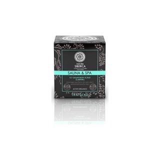 Natura Siberica Sauna & Spa Icy Sugar Body Scrub Slimming 370ml Παγωμένο Scrub για Έντονη Σύσφιξη και Αδυνάτισμα