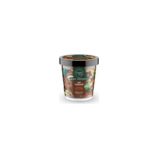 Natura Siberica Organic Shop Body Desserts Hot Chocolate Warming Body Scrub 450ml Θερμαντικό απολεπιστικό σώματος