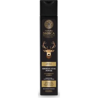 Natura Siberica Men Anti-Dandruff Stag Power Shampoo 250ml Αντρικό Σαμπουάν κατά της πιτυρίδας