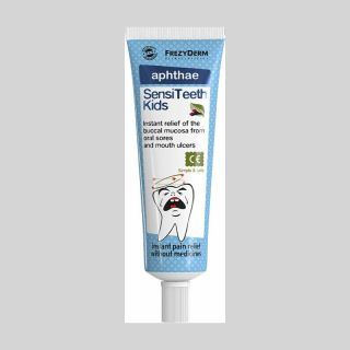 Frezyderm Sensiteeth Kids Aphthae gel Καταπραϋντικό Gel Για Άφθες & Στοματικά Έλκη 25ml