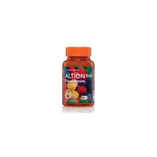 Vianex Altion Kids Polyvitamins Παιδικές Πολυβιταμίνες Με Γεύση Πορτοκάλι & Κεράσι 60 Ζελεδάκια