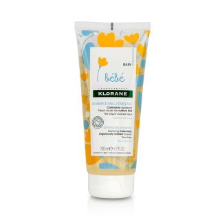 Klorane Bebe Shampooing Demelant Προστατευτικό Σαμπουάν Για Βρέφη & Μεγαλύτερα Μωρά 200ml