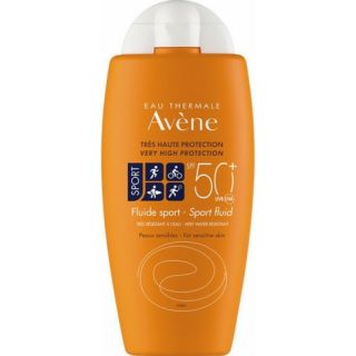 AveneFluid Sport Αντηλιακό Για Πρόσωπο & Σώμα SPF50+ Ιδανικό Για Αθλητές 100ml