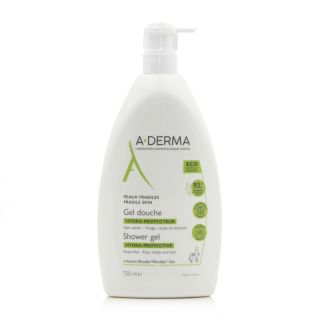 A-Derma Shower Gel Hydra-Protective Αφρόλουτρο για Ευαίσθητες Επιδερμίδες 750ml