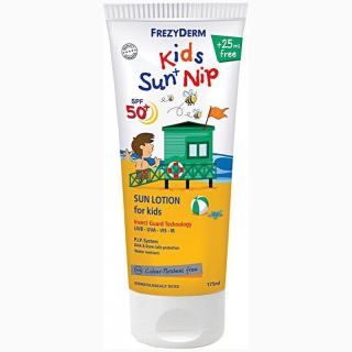 Frezyderm Kids Sun+ Nip SPF50+ Αντιηλιακό Γαλάκτωμα Για Παιδιά Με Εντομοαπωθητική Δράση 175ml