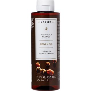 Korres Argan Oil Post-Colour Shampoo Σαμπουάν για Μετά την Βαφή με Έλαιο Argan 250ml