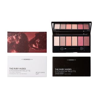 Korres Volcanic Minerals (Παλέτα 6 αποχρώσεων)The Ruby Nudes Eyeshadow Palette 6g