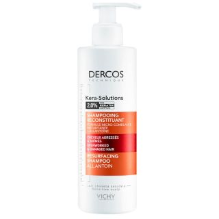 Vichy Dercos Kera-Solutions Resurfacing Shampoo Αναζωογονητικό Σαμπουάν Για Ξηρά Ταλαιπωρημένα Μαλλιά 250ml