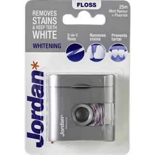 Jordan Whitening Floss Οδοντικό Νήμα 25m