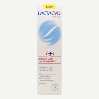 Lactacyd Intimate Wash with Prebiotics Plus Ειδικά Σχεδιασμένη Σύνθεση Με Πρεβιοτικά 250ml