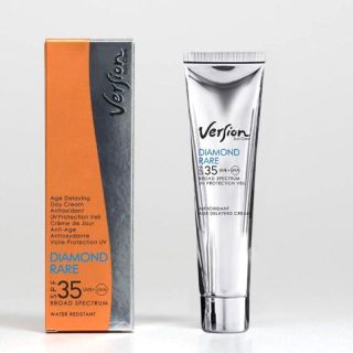 Version Derma Diamond Rare Antioxidant Age Delaying Cream SPF35 Αντηλιακή Αντιρυτιδική & Αντιοξειδωτική Κρέμα Ημέρας 60ml