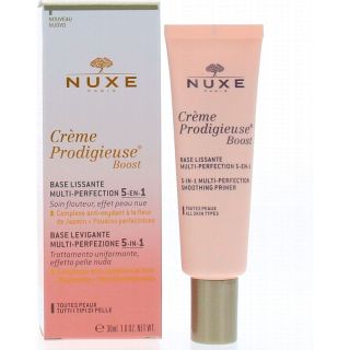 Nuxe Creme Prodigieuse Boost Primer 5 in 1 Multi-Perfection Smoothing , για τις Πρώτες Ρυτίδες 30ml.