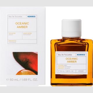 Korres Eau De Toilette Oceanic Amber 50ml Ανδρικό Άρωμα
