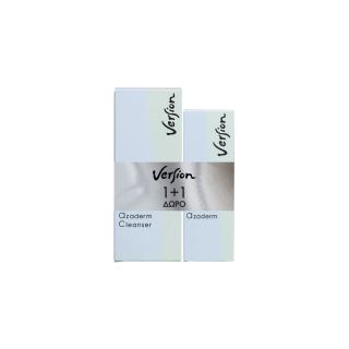 Version Set Θεραπεία Ακμής Azaderm Cleanser 200ml & Δωρο Azaderm Cream 30ml
