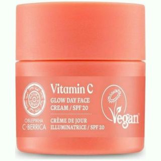Natura Siberica C-Berrica Glow Day Face Cream SPF20 Κρέμα Ημέρας Λάμψης Για όλους Τους Τύπους Επιδερμίδας 50ml