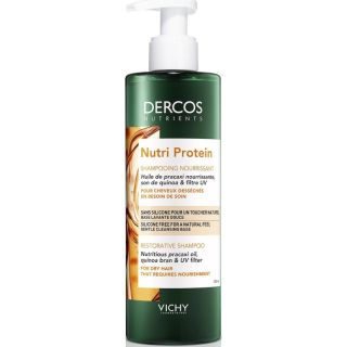 Vichy Dercos Nutri Protein Restorative Shampoo Σαμπουάν Θρέψης & Επανόρθωσης Για Ξηρά/Ταλαιπωρημένα Μαλλιά 250ml