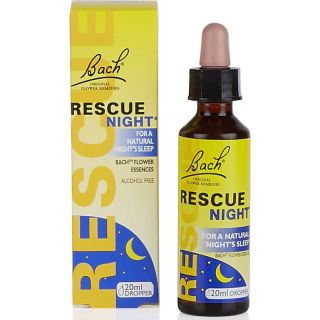 Power of Nature Bach Rescue Night Dropper Μοναδικός Συνδυασμός Ανθοϊαμάτων που Βοηθούν στην Αϋπνία 10ml