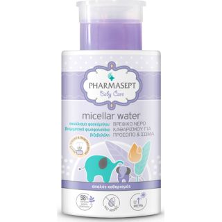 Pharmasept Baby Care Micellar Water Βρεφικό Νερό Καθαρισμού Για Πρόσωπο Και Σώμα 300ml