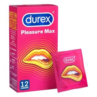 Durex Pleasuremax Προφυλακτικά Με Κουκιδες και Ραβδώσεις 12τμχ