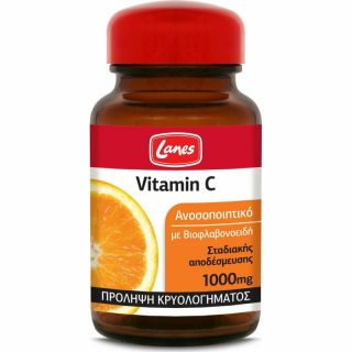 Lanes Vitamin C 1000mg 30 Ταμπλέτες