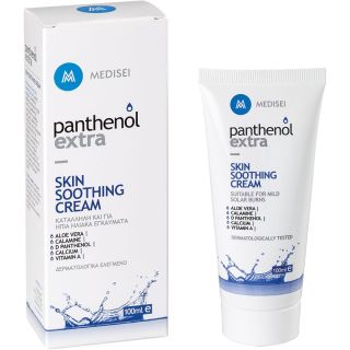 Medisei Panthenol Extra Skin Soothing Cream Κρέμα για Ηλιακά και Θερμικά Εγκαύματα 100ml