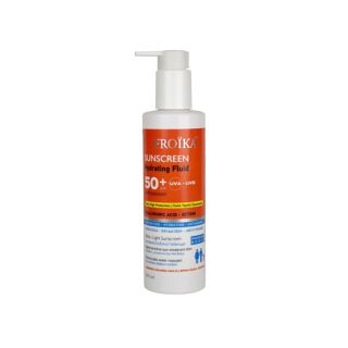Froika Sunscreen Hydrating Fluid SPF50+ Αντηλιακό Ενυδατικό Γαλάκτωμα Προσώπου & Σώματος Για Ευαίσθητη Επιδερμίδα 250ml