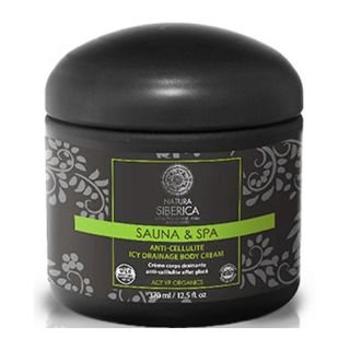 Natura Siberica Sauna & Spa Icy Drainage Body Cream Παγωμένη Κρέμα Κατά Της Κυτταρίτιδας 370ml