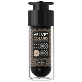 Frezyderm Velvet Colors Make up Regulator Matifying Effect Color Light Make Up Με Βελούδινη Υφή 30ml