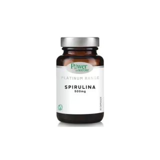 Power Health Platinum Spirulina 500mg 30 Κάψουλες