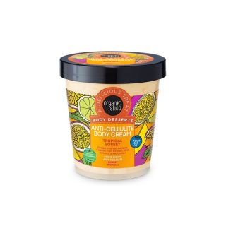 Organic Shop Body Dessers Κρέμα για Αδυνάτισμα και την Κυτταρίτιδα Σώματος Tropical Sorbet 450ml