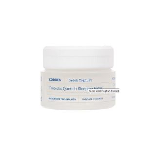 Korres Greek Yoghurt Probiotic Quench Sleeping Facial Ενυδατική Κρέμα Νύχτας Με Προβιοτικά Για Αναπλήρωση & Θρέψη 40ml