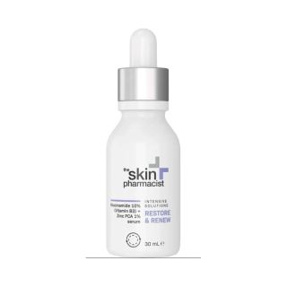 The Skin Pharmacist Restore & Renew Niacinamide 10%+Zinc 1% Serum Ορός Προσώπου Αντιμετώπισης Ατελειών & Μείωση Λιπαρότητας 30ml