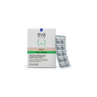 Eva Intima Tablets Meno-Control Καθημερινό Συμπλήρωμα Διατροφής για τις Ανάγκες της Περι-εμμηνοπαυσιακής Περιόδου 90 Ταμπλέτες