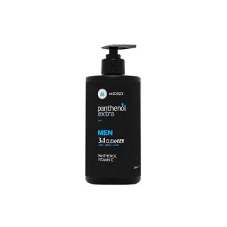 Panthenol Extra Men 3in1 Ανδρικό Αφρόλουτρο & Καθαριστικό Για Πρόσωπο/Σώμα & Μαλλιά 500ml