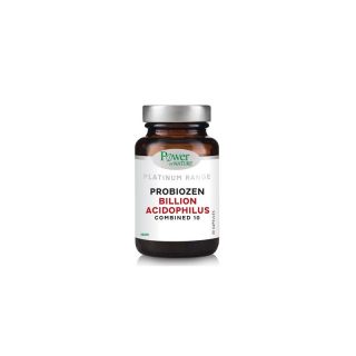 Power of Nature Platinum Range Probiozen Billion Acidophilus Combined 10 Προβιοτικά 30caps
