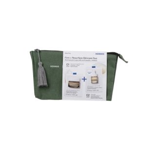 Korres Μαύρη Πεύκη Bounce Firming Moisturizer Κρέμα Ημέρας για Κανονικές/Μικτές Επιδερμίδες 40ml & Overnight Serum 15ml