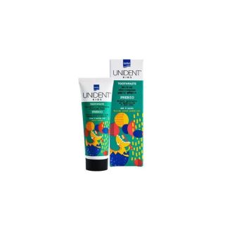 Intermed Unident Kids Prebio Toothpaste Βρεφική Οδοντόκρεμα Χωρίς Φθόριο Από 6 Μηνών 50ml
