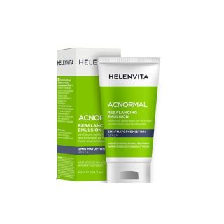 Helenvita Acnormal Ενυδατικό Γαλάκτωμα Προσώπου & Λαιμού με Σμηγματορυθμιστική Δράση 60ml
