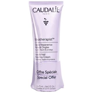 Caudalie Set Vinotherapist Hand & Nail Repairing Cream Κρέμα Χεριών Για Θρέψη & Επανόρθωση 2X75ml