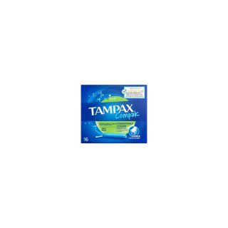 Tampax Compak Super Ταμπόν Για Αυξημένη Ροή 16τμχ