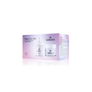 Garden Face Duo Set Κρέμα Νύχτας Για Πρόσωπο-Μάτια 50ml & Ορός Ρετινόλης 30ml