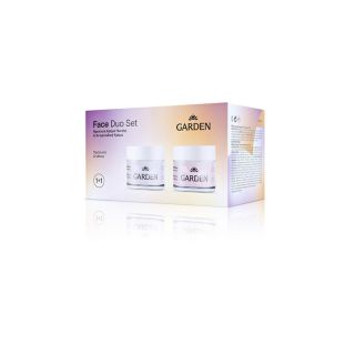 Garden Face Duo Set Θρεπτική Κρέμα Νυκτός 50ml & Αντιρυτιδική Κρέμα 50ml