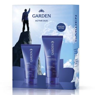 Garden Men Active Duo Σετ Ανδρικής Περιποίησης Με Αντιρυτιδική Κρέμα 50ml & Ενυδατικό Βάλσαμο Για Μετά το Ξύρισμα Με Αλόη 100ml