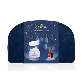 Garden Blue Velvet Pouch Θρεπτική Κρέμα Νυκτός 50ml & Mini Matte Lipstick Glorious Red 2ml