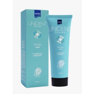 Ιntermed Unident Pharma Probio Care Oδοντόπαστα Με Προβιοτικά & Βιταμίνη Β12 75ml