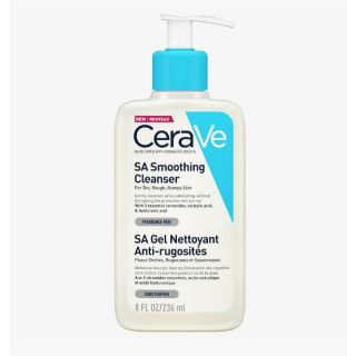 Cerave SA Smoothing Cleanser Τζελ Καθαρισμού & Απολέπισης της Ξηρής Επιδερμίδας 236ml