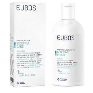 Eubos Sensitive Care Shower Oil 200ml Ελαιώδες Ντους Για Ευαίσθητο Δέρμα