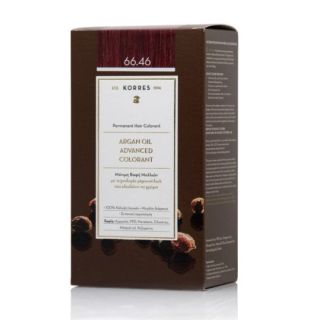 Korres Argan Oil Advanced Colorant Μόνιμη Βαφή Μαλλιών Mε Tεχνολογία Που Κλειδώνει Το Χρώμα